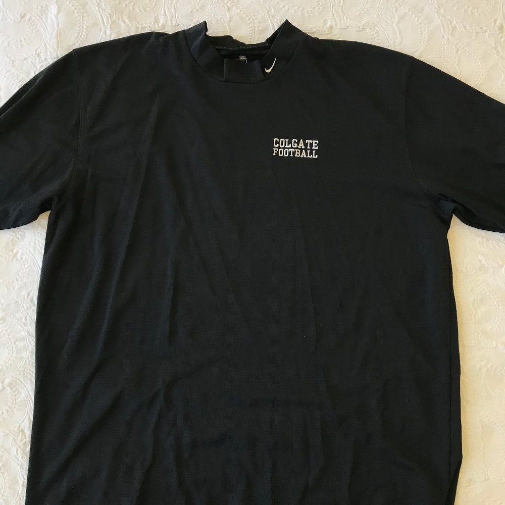 3XL Black Nike DryFit Colgate Football t-shirt